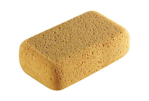 Grinded polyester sponge