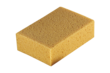 Non-grinded polyester sponge