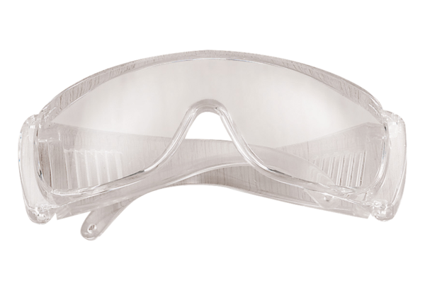 Transparent goggles