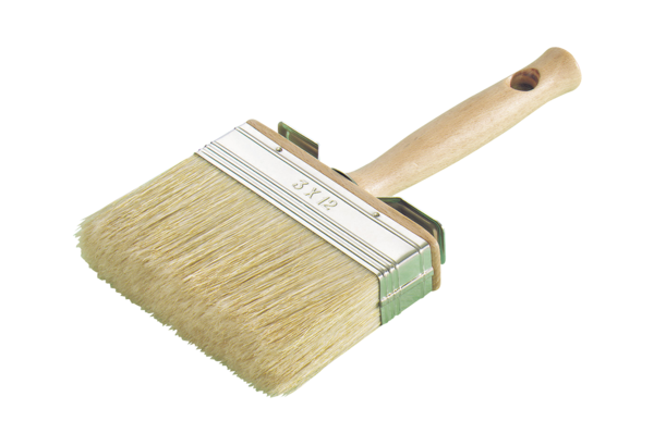 Stain flat brush