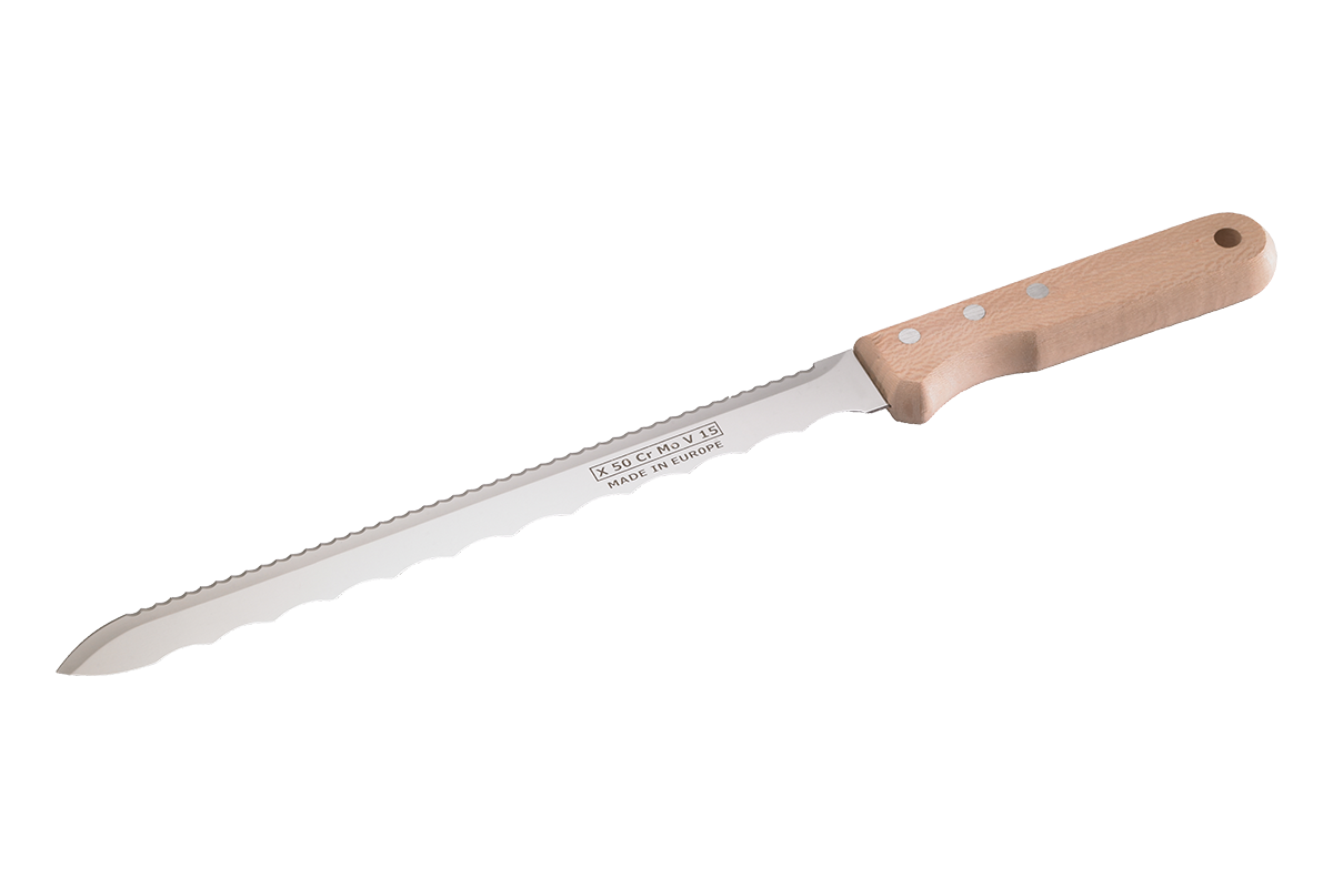 Knife for insulation materials