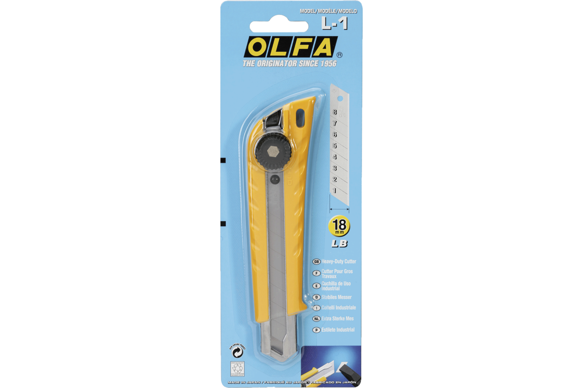 Olfa L1 cutter 18 mm