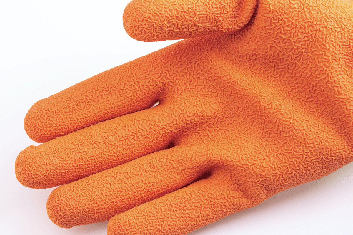 Knitted gloves / Latex coated palm