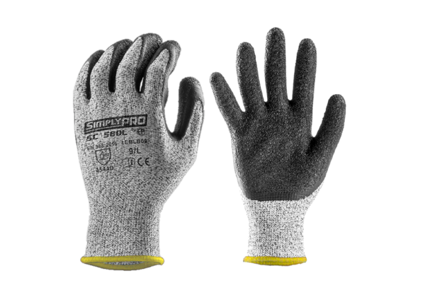 Glazier's cut resistant gloves