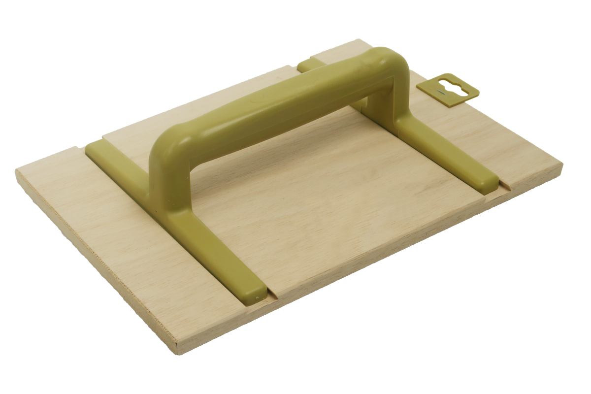 Wooden rectangular float