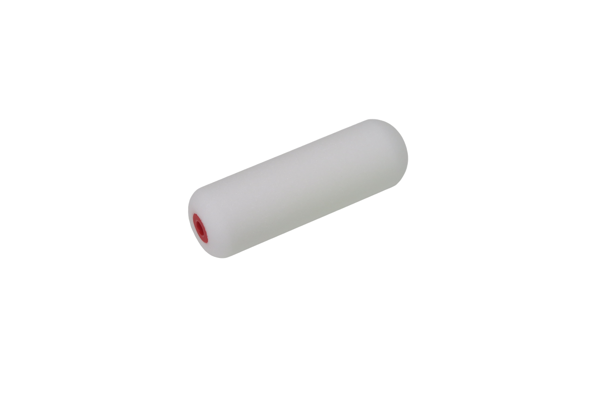 Mini-sleeve foam lacquer roller