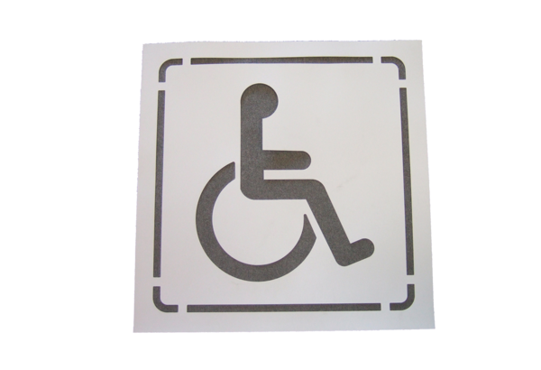 Disability stencil