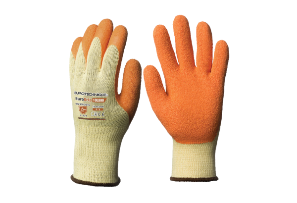 Knitted gloves / Latex coated palm