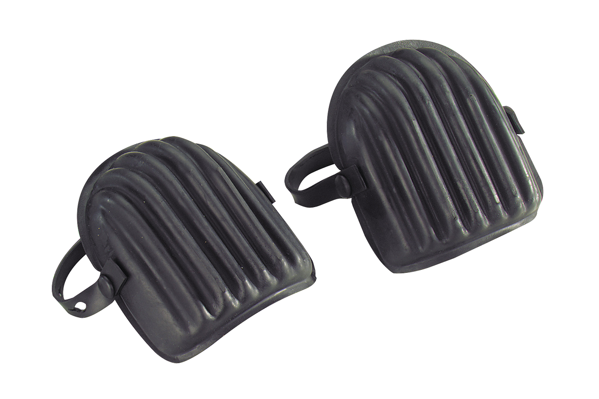 Rubberised knee protectors