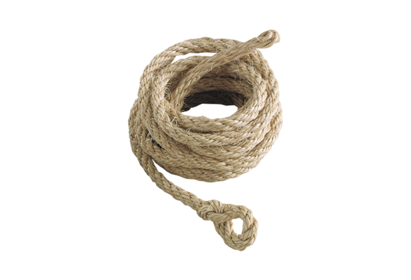 Sisal looped rope