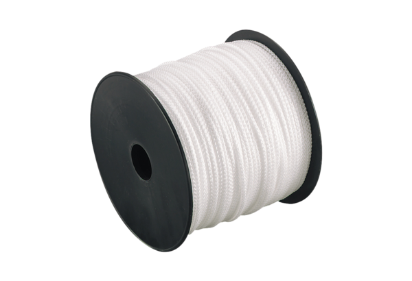 White polypro braided cord