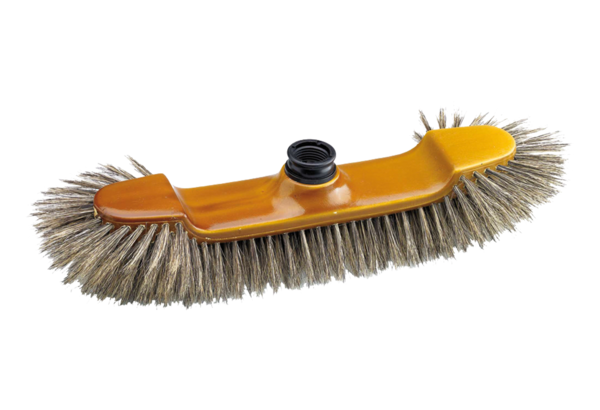 Half-head bristle broom