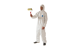 Tyvek protective suit
