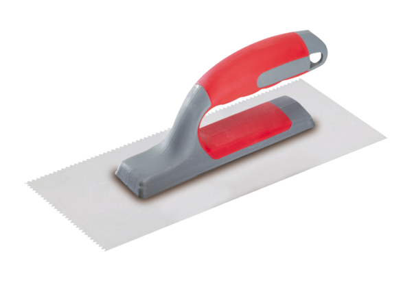 Serrated trowel