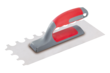 Half-moon notched trowel