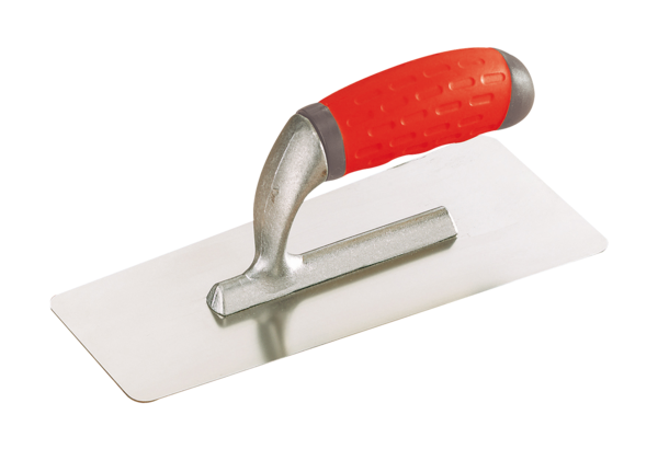 Stainless steel trapezoidal trowel