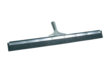Rake with rubber blade