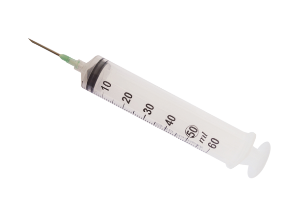 Glue syringe