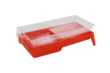 Rectangular flat tray + 5 Liners