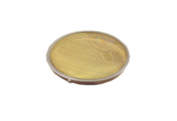 Brass sieve for paint strainer