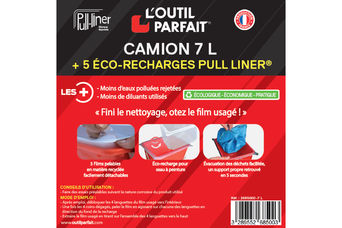 Bucket + 5 Pull Liner® 