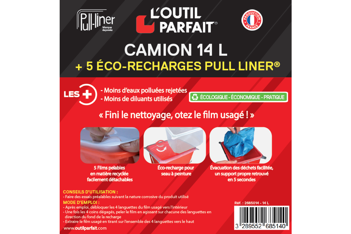 Bucket + 5 Pull Liner® 