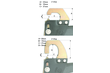 Profile crimping pliers for studs & tracks