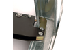 Crimping pliers for studs and tracks - One hand section setting