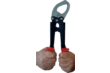Crimping section setting pliers for studs & tracks