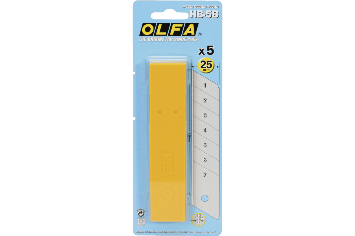 Olfa H1 25 mm cutter blades