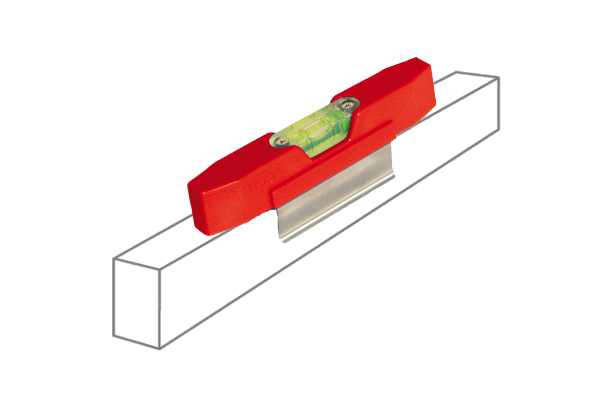 Aluminium ruler level