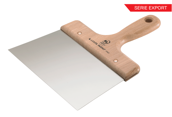 Wooden plastering knife