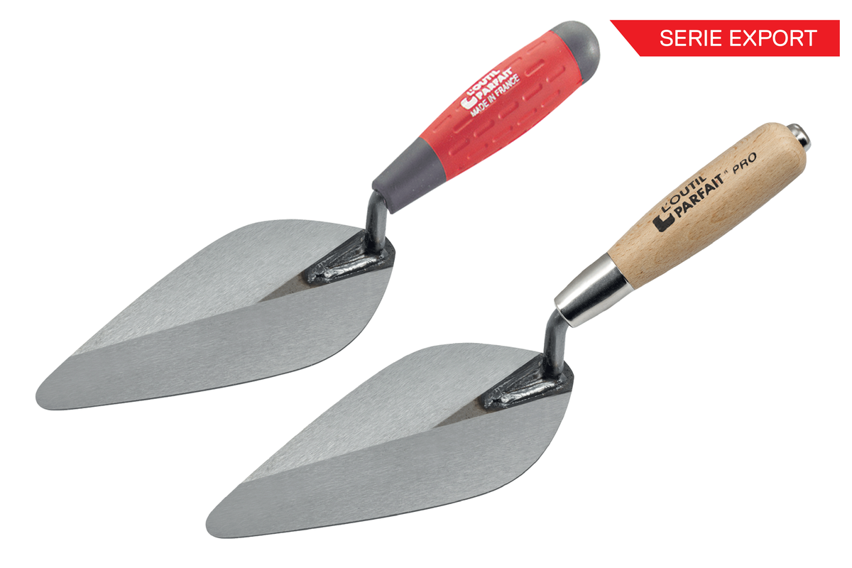Greek pattern brick trowel