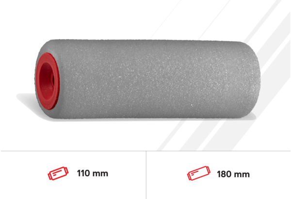 Foam lacquer roller