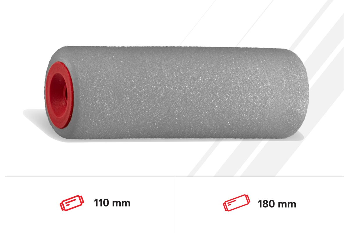 Foam lacquer roller