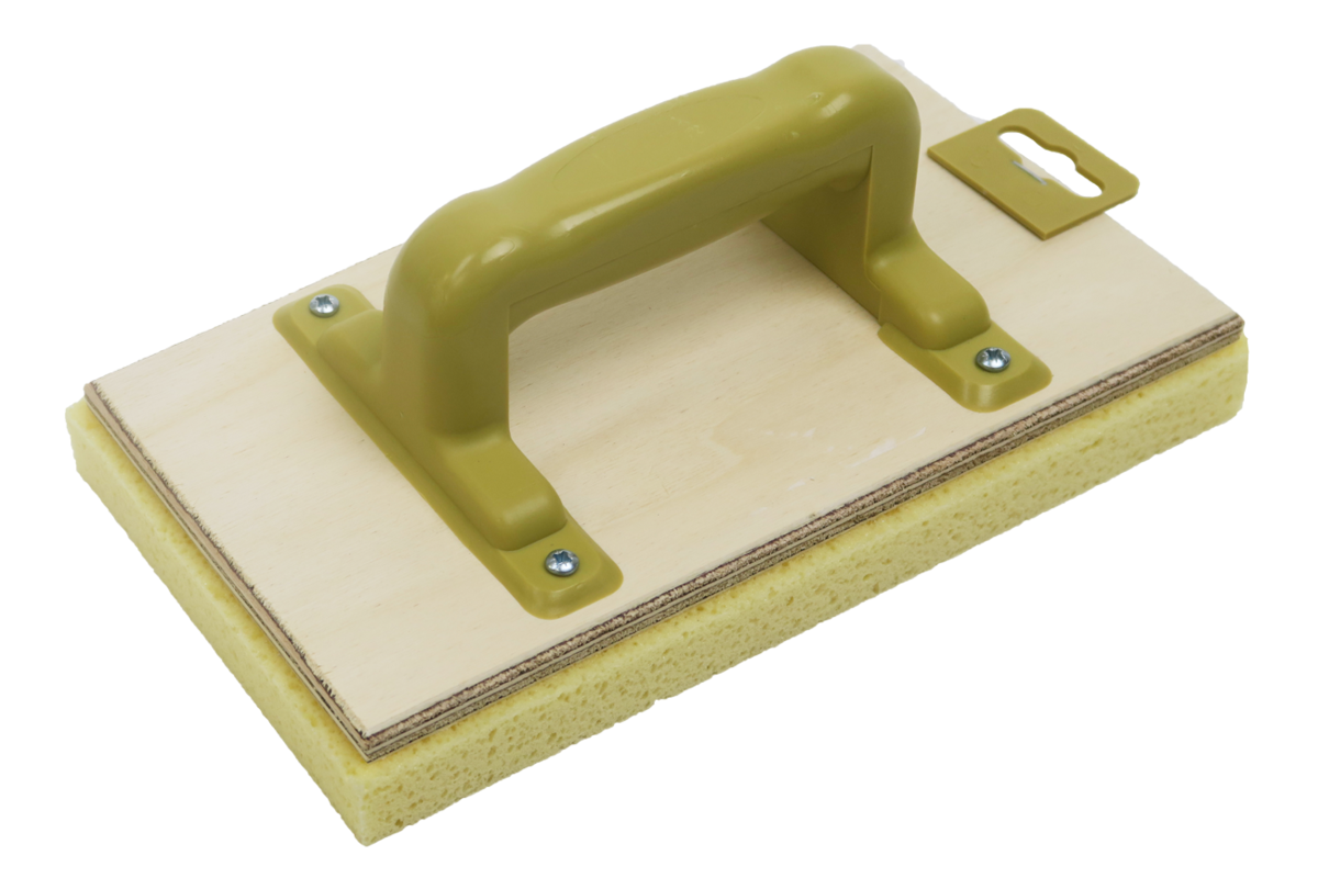 Wooden sponge float