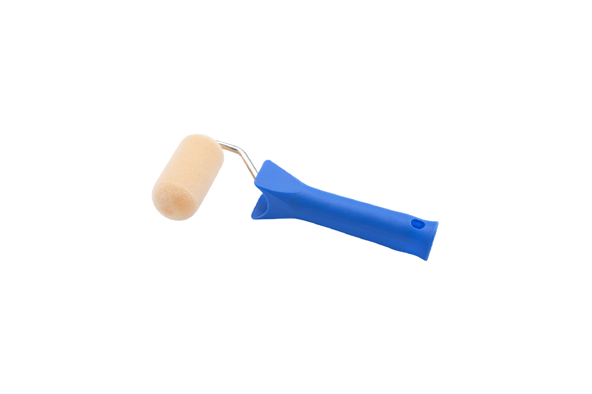 MINI-ROLLER AND FRAME SET LACQUER FLOCKED FOAM - KITCHEN, BATHROOM AND WOODWORK