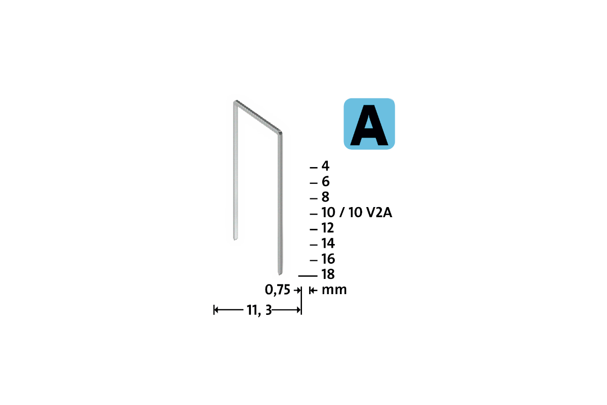 A53 staples