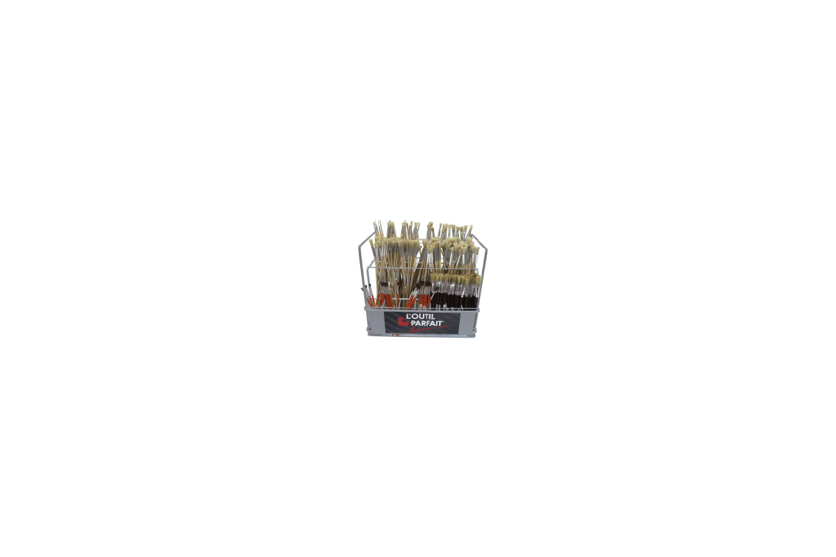 Empty display for fine/joint brushes