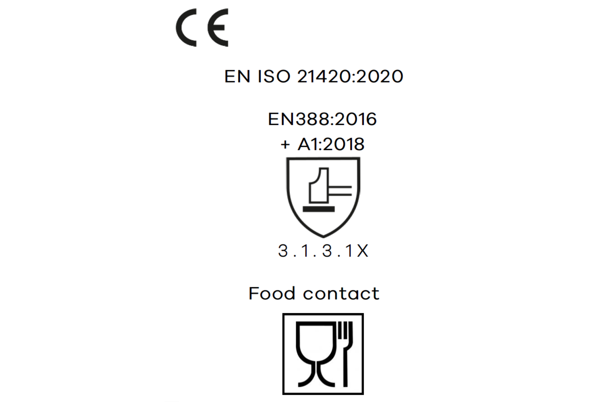 Knitted gloves for Painting