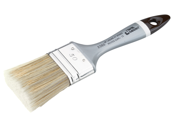 Wood treatment flat brush