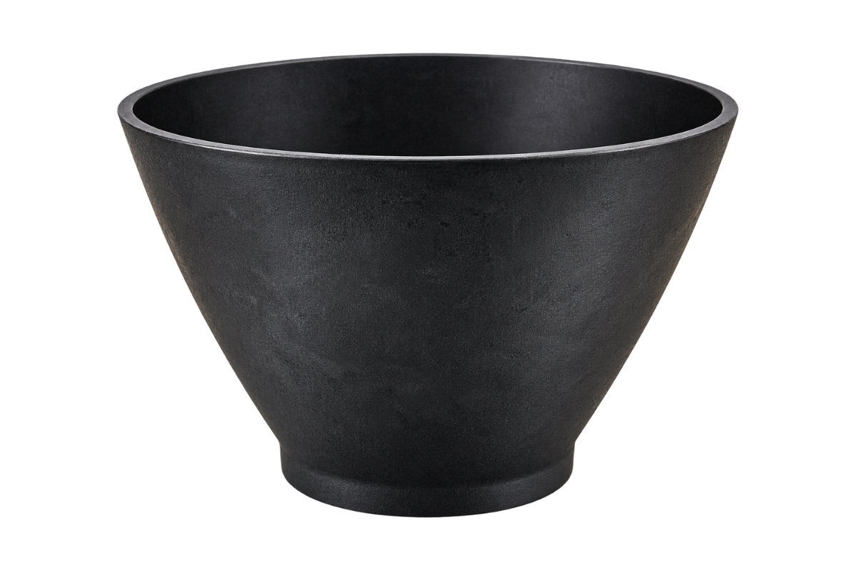 Plaster cup oval